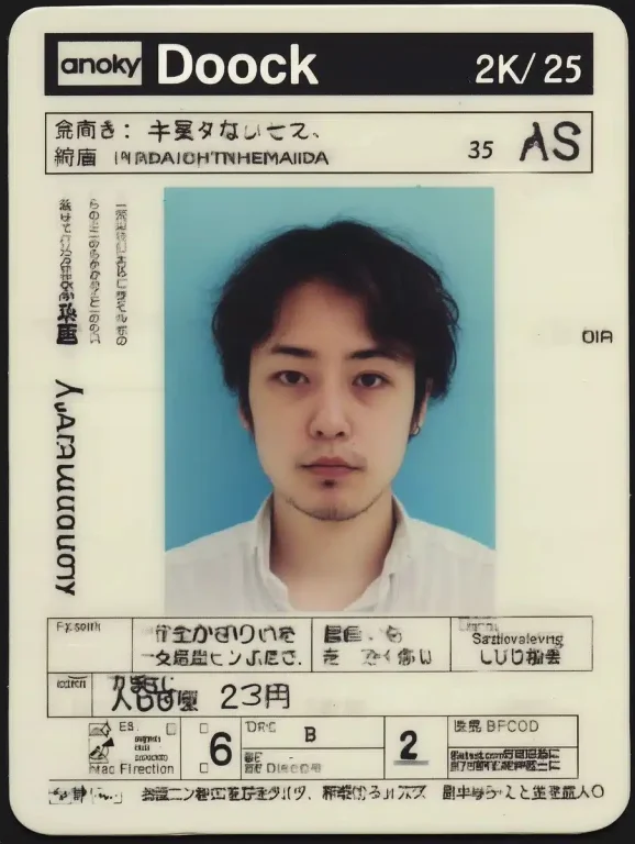 ID Card with Traffic Training Elements