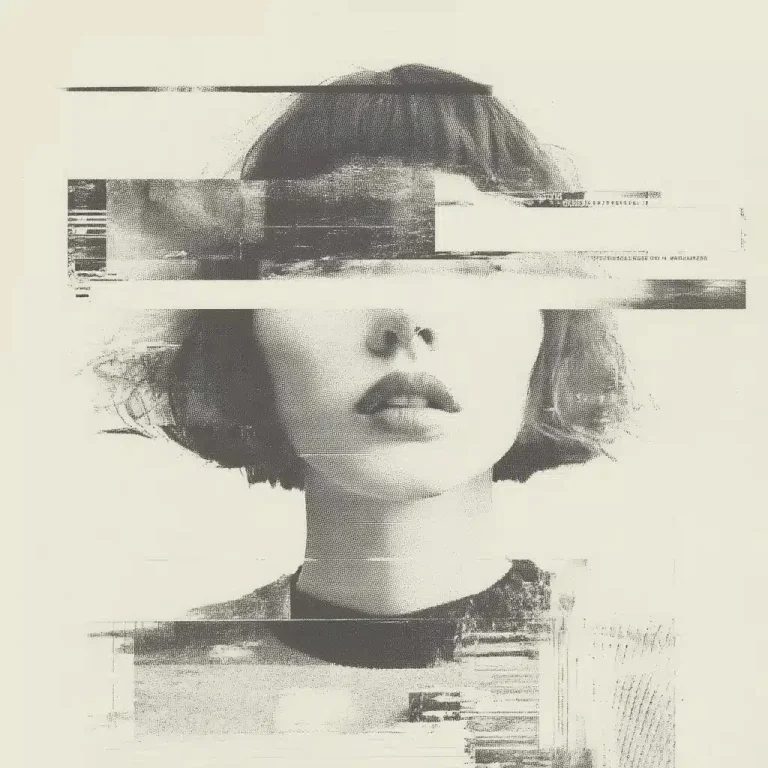 Surrealist Collage Portrait