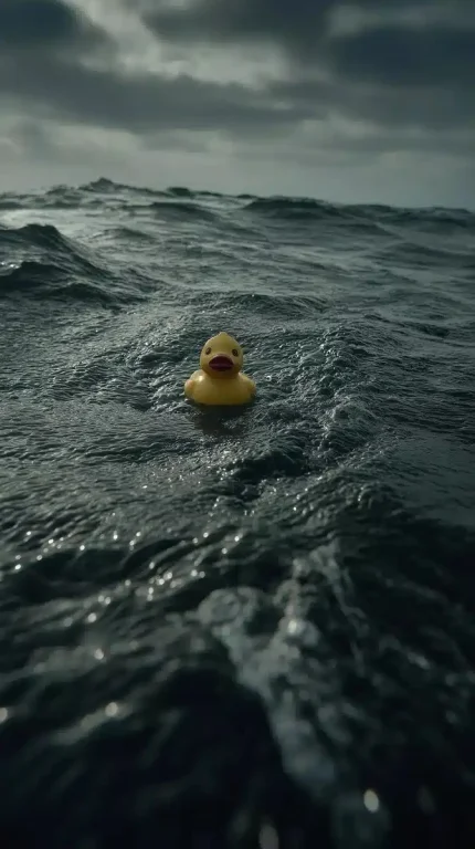 Rubber Duck Ocean Photography