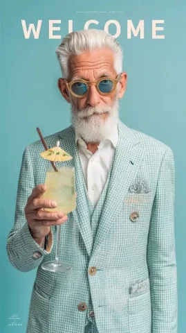CEO Portrait in Dior — Midjourney v6 AI Prompt: high definition photo portrait of a cool ceo dressed in patterned dior clothing...