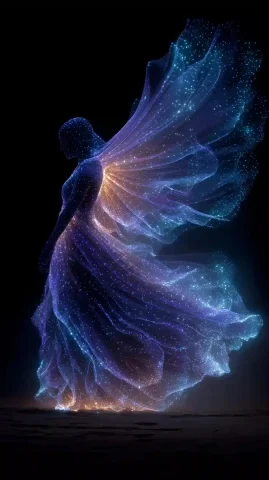 Avant-Garde Light Painting — Midjourney v6 AI Prompt: avant garde artistic light painting photography, medium format --chaos 5 --ar 9:...