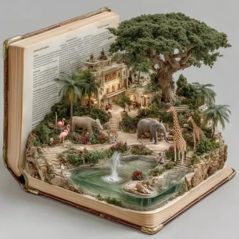 Miniature Zoo in Hyper-Realism