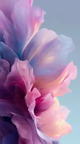 Pastel Ethereal Shapes Gradient — Midjourney v6 AI Prompt: Ethereal shapes, pastel colors, dynamic gradients, subtle textures. --ar 9:16 --...
