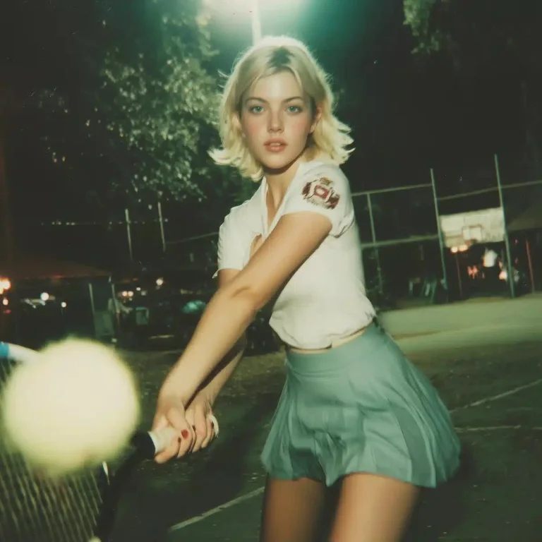 Tennis Model Photography by Collins