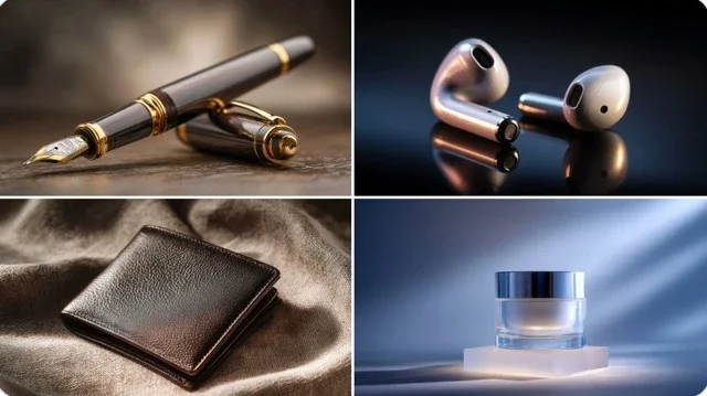 Studio Shot Of A Product, Elegantly Positioned On A Background,