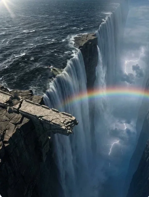 Intent: A Monumental, Vertiginous Composition Of A Continental-Scale Tectonic Rift