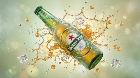 Ultra-Realistic Commercial Beverage Advertising Shot Of My Uploaded Product Labeled — Nano Banana 2 AI Prompt: Ultra-realistic commercial beverage advertising shot of my uploaded product labe...