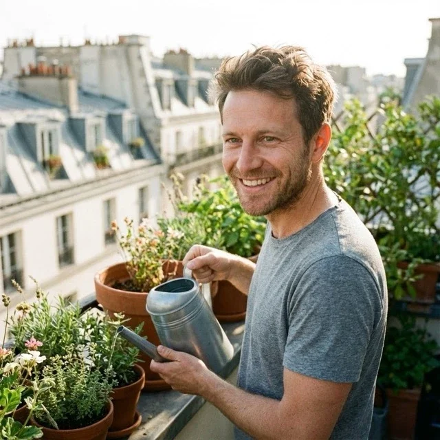 A Soft Morning Photo Shows The Person Attached In The