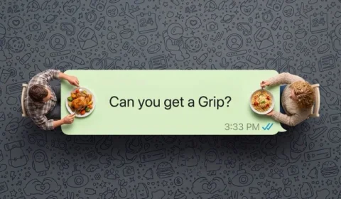 Hyper-Realistic Top-Down Macro Photography. A Long, Light Green Whatsapp Speech — Nano Banana Pro AI Prompt: Hyper-realistic top-down macro photography. A long, light green WhatsApp speech...