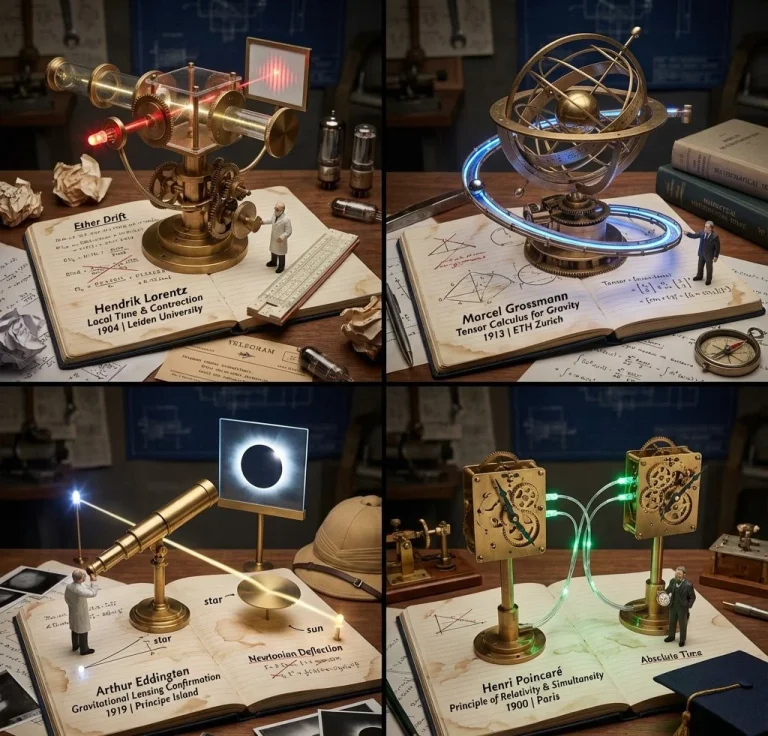 Role: Science Historian & Kinetic Sculpture Engineer Input: Scientific Discovery: