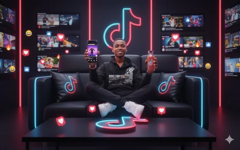 Prompt : “Create An Ultra-Realistic Studio Portrait Styled Around Tiktok