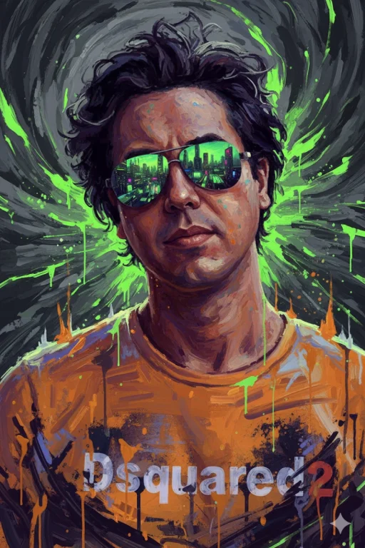 Transform A Regular Portrait Photo Into A Surreal Digital Artwork.