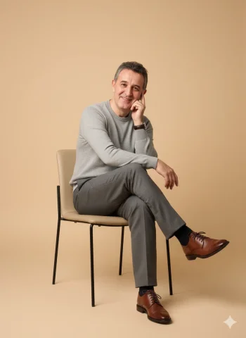 Create A Highly Realistic Studio Portrait Of Insert Person From — Nano Banana Pro AI Prompt: Create a highly realistic studio portrait of [insert person from uploaded photo]...