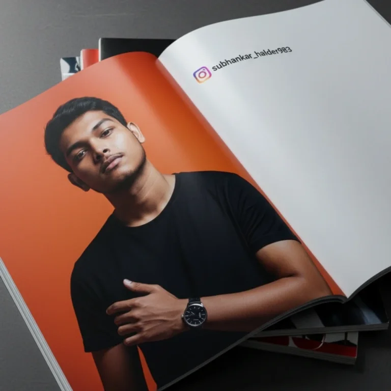 Hyper-Realistic 8K Hd High-Resolution Photo Of An Open Fashion Magazine