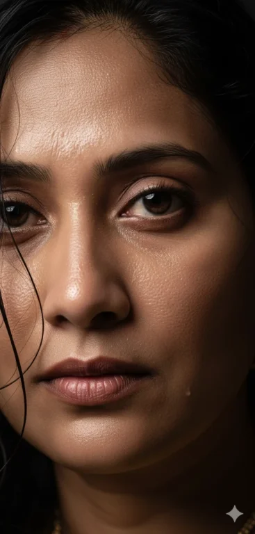 Prompt- Create Extreme Close-Up Portrait Based On This Picture, Use