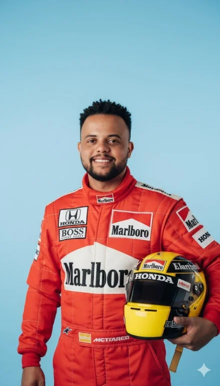 Retrato De Estúdio Colorido Em Alta Definição De Carlos Eduardo