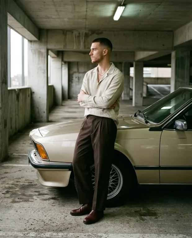 Luxury Sedan Editorial Menswear 5