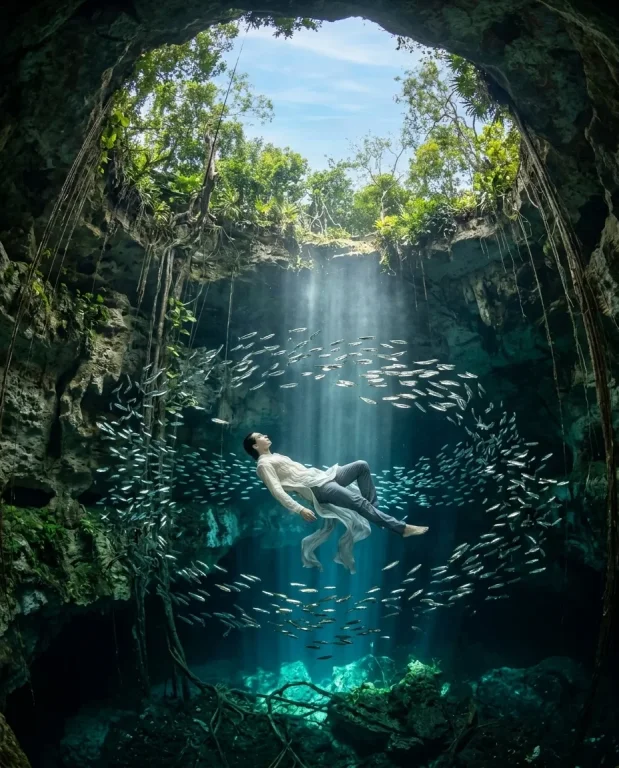 Underwater Surreal Fashion Editorial 6
