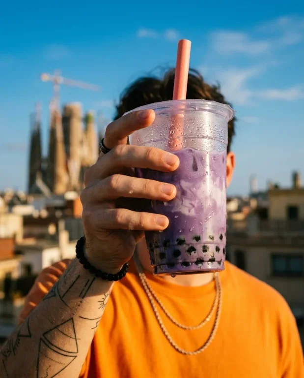 Barcelona Rooftop Boba Streetwear Portrait 5