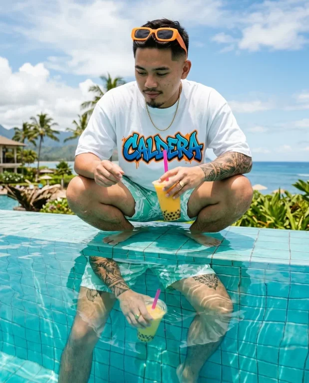 Poolside Boba Streetwear Editorial 7