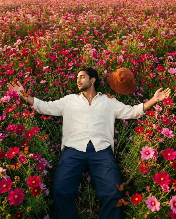 Surreal Flower Field Dreamscape 7