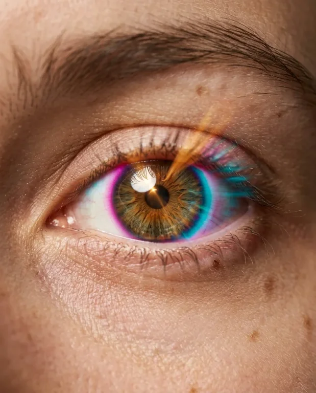Chromatic Motion-Streak Portrait 3