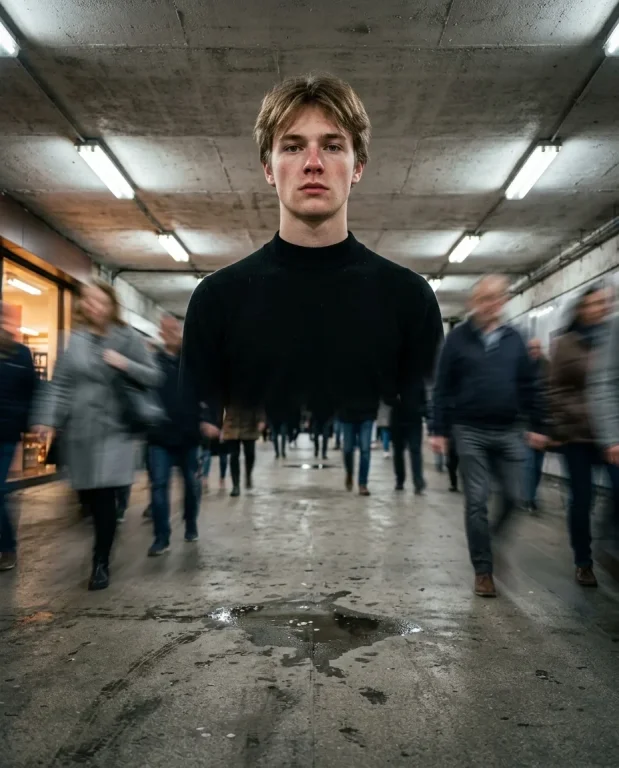 Isolated Stillness in Motion Blur 2