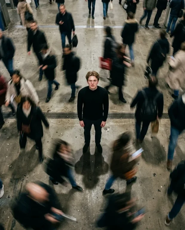 Isolated Stillness in Motion Blur 7