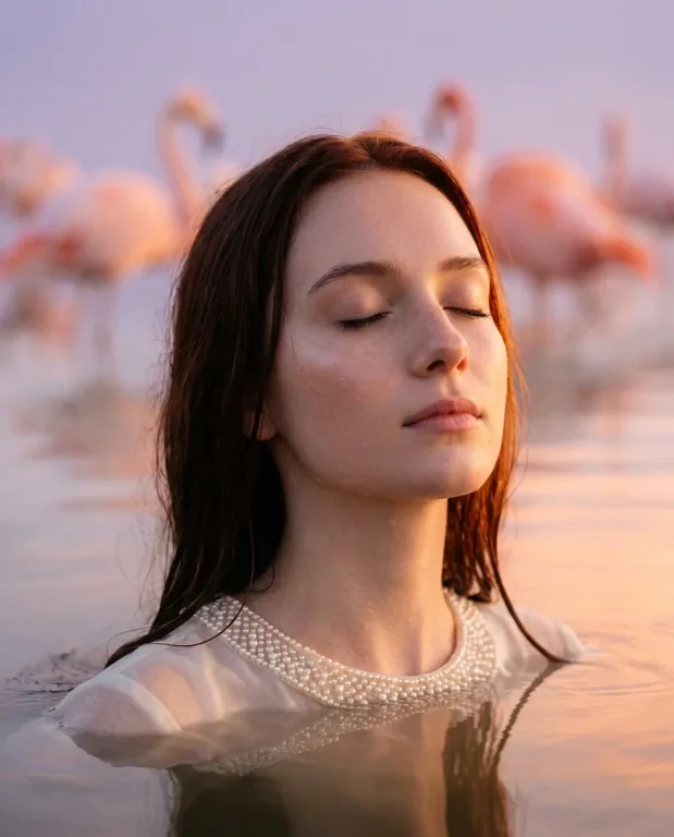 Ethereal Lake Ceremony at Golden Hour 2