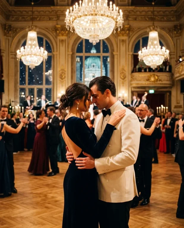 Opulent Ballroom Dance Vintage Romance 1