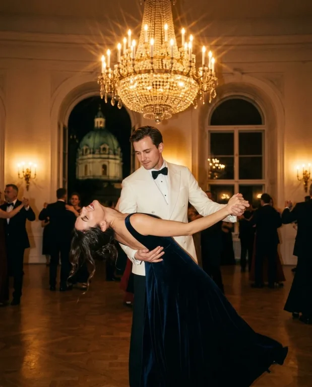Opulent Ballroom Dance Vintage Romance 5