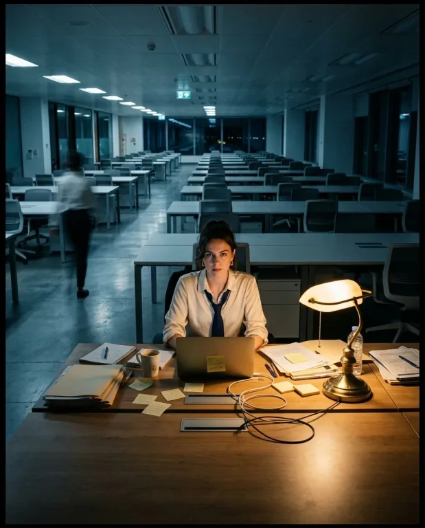 Overwhelmed Office Worker 5