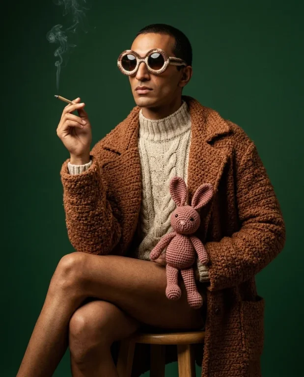 Crochet Art Fashion Editorial 3