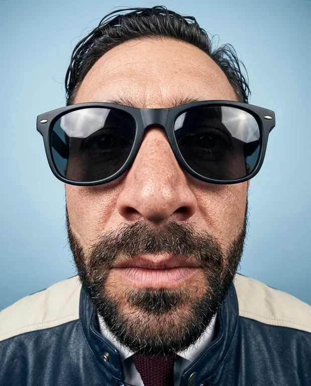 Ultra-Wide Lens Dynamic Studio Portrait 4