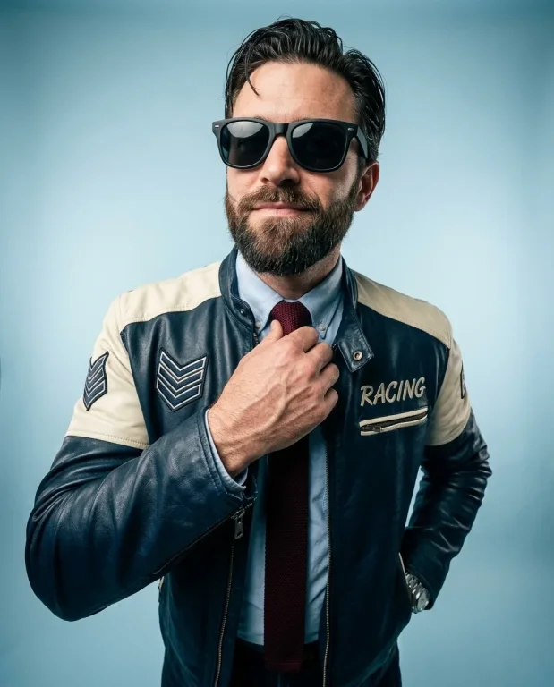 Ultra-Wide Lens Dynamic Studio Portrait 5