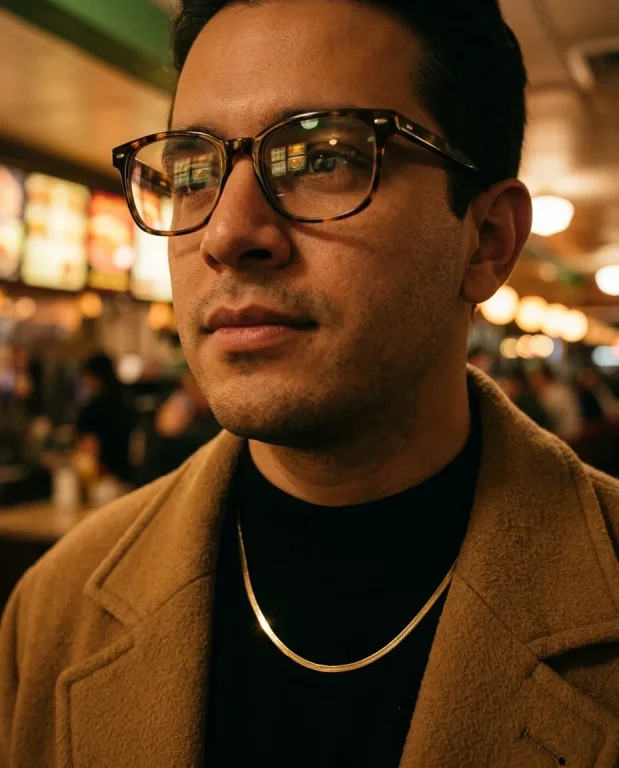 Retro Diner Night Portrait 6