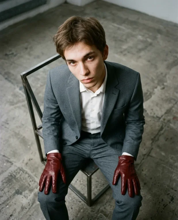 Concrete Room Oxblood Glove Low-Angle 5