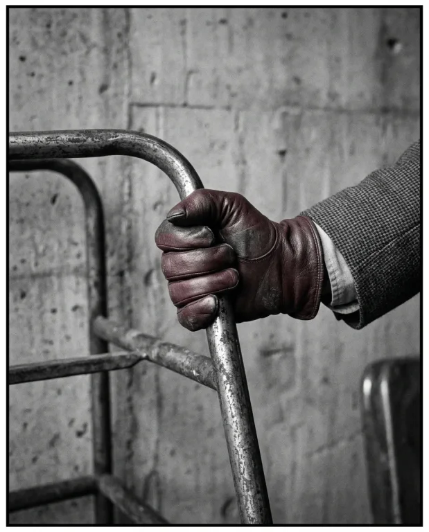 Concrete Room Oxblood Glove Low-Angle 6
