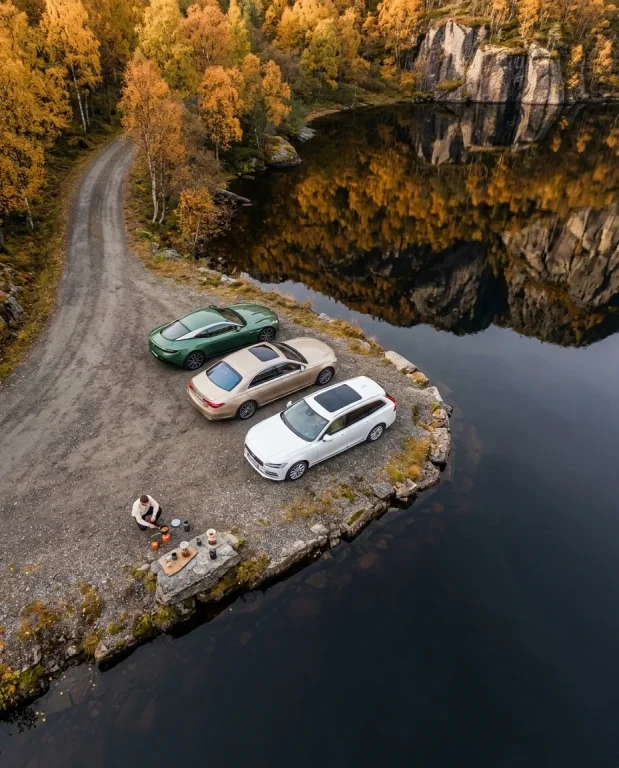 Grand Touring Cars at Misty Norwegian Fjord 6