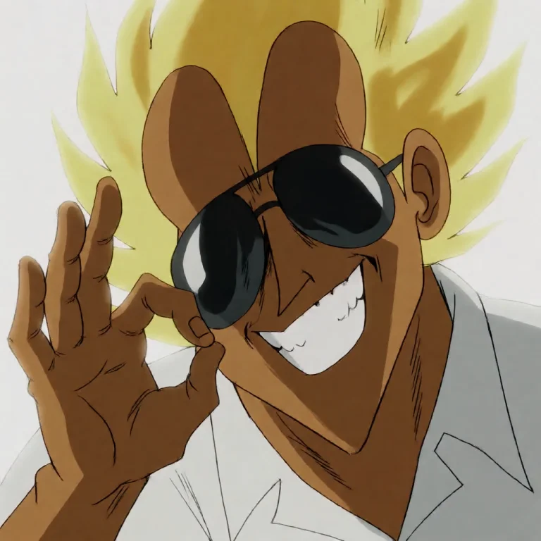 Galosengen Portait Of A Grinning Man With Sunglasses, Tanned...
