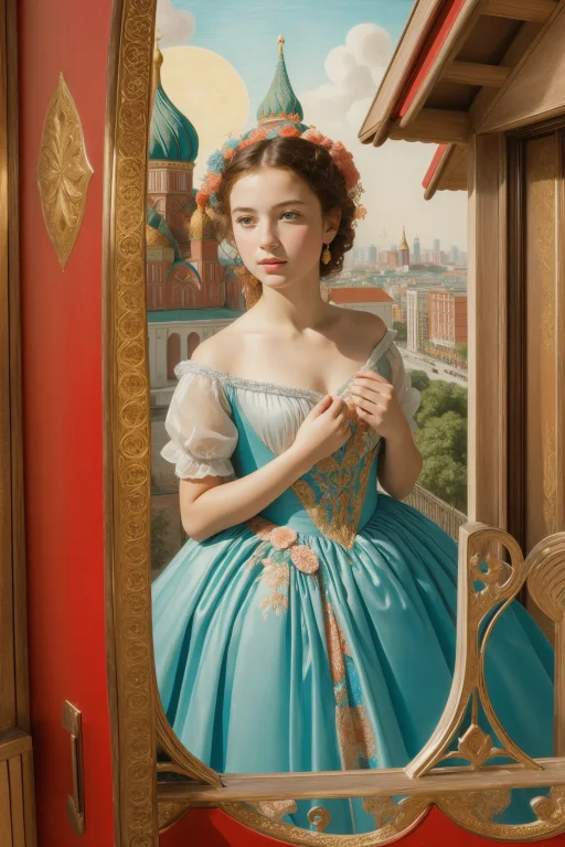 1girl, Vibrant Pastels Artwork, Singaporean Cityscape And Lu...