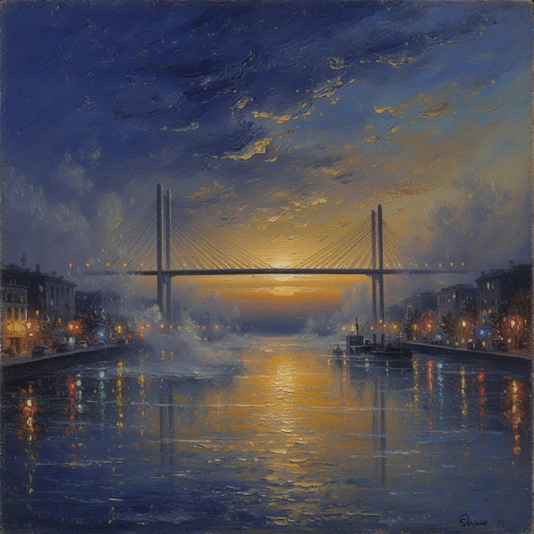 R1536f2daivaz Horizontal Cinematic Oil Painting, Classical A...