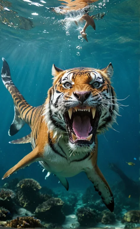 Shark Tiger And Shark Hybrid0.35