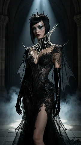 Halloween Fashion, Bat — Stable Diffusion AI Prompt: Halloween fashion, bat