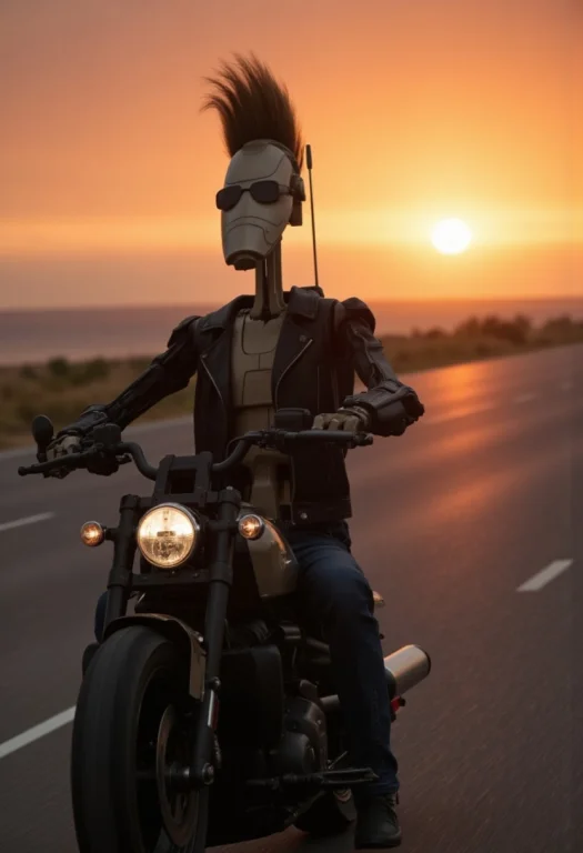 Prompt A Highly Cinematic Shot Of A Star Wars Battle Droid R...