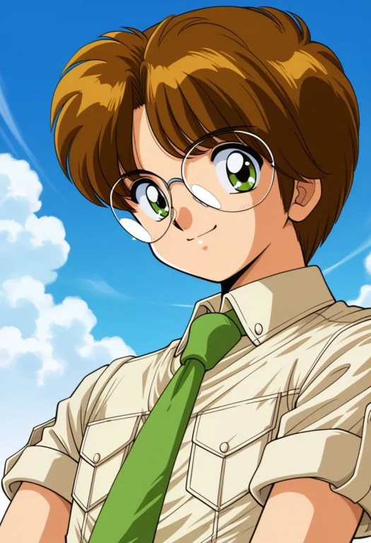 Masterpiece, Best Quality,1990s Anime Style, Anime Coloring,...