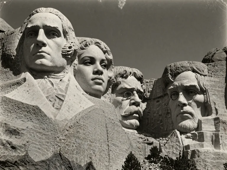 A Monumental, Wide-angle Archival Photograph Captured On A 1...