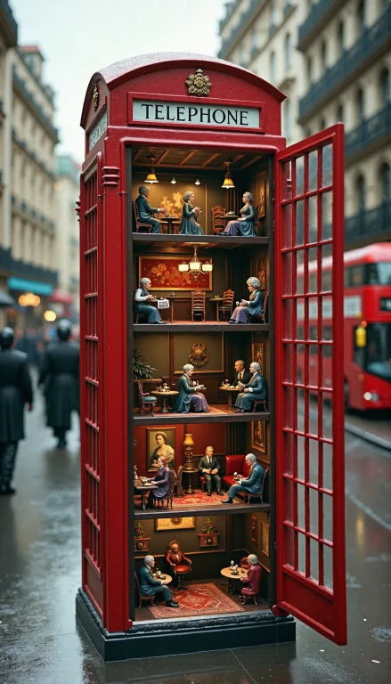 Loradetailedfluxntc8a Meticulously Crafted Diorama Depicting...