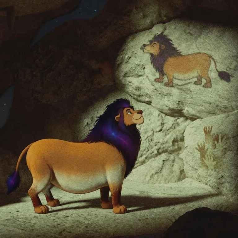 This Oddly Shaped Horse Is Looking At A Picture Of Itself Th...