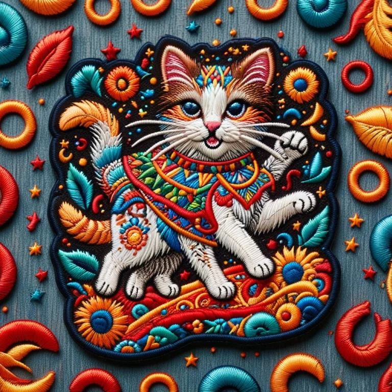 Ral-embroideredpatch An Embroidered Celebratory Mexican Part...